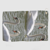 Golf Towel Swan Golfhanddoek (Horizontaal)
