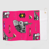 Golf Towel Train Golfhanddoek (Horizontaal)