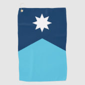 Golf Towel with flag of Minnesota, USA Golfhanddoek (Voorkant)