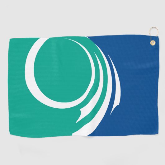Golf Towel with flag of Ottawa, Canada Golfhanddoek (Horizontaal)