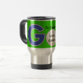 Golf Travel Mug Reisbeker (Voorkant links)