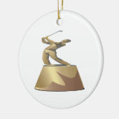 Golf Trophy Keramisch Ornament (Links)