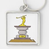 Golf Trophy Sleutelhanger (Voorkant)