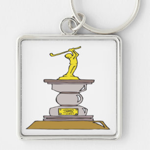 Golf Trophy Sleutelhanger
