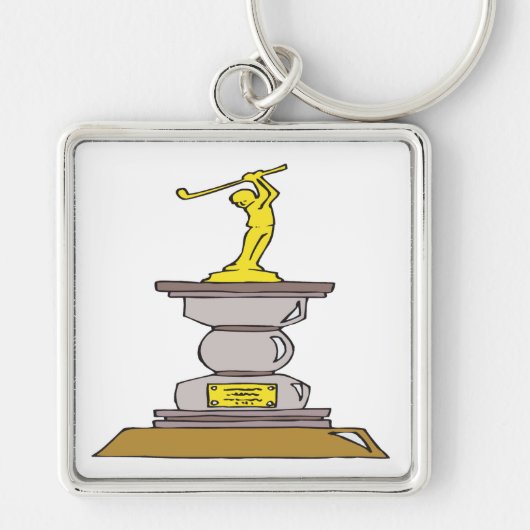 Golf Trophy Sleutelhanger (Voorkant)