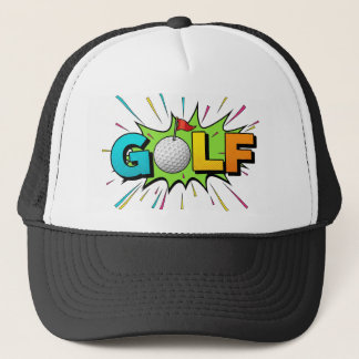 Golf Trucker Hat Trucker Pet