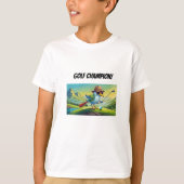 Golf t'shirt voor kids t-shirt (Voorkant)
