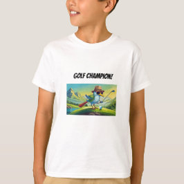 Golf t'shirt voor kids t-shirt