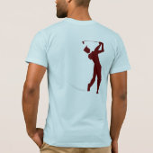 Golf TShirt voor mannen (Achterkant)