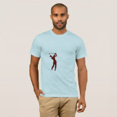 Golf TShirt voor mannen (Voorkant volledig)