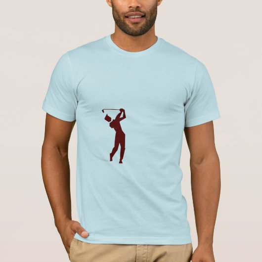 Golf TShirt voor mannen (Voorkant)