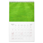 GOLF typografie 2025 Hangmuur Kalender (Mar 2027)
