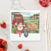 Golf Ugly Sweater Christmas Party  Servet (Insitu)