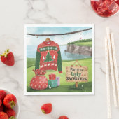 Golf Ugly Sweater Christmas Party  Servet (Insitu)