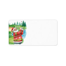 Golf Ugly Sweater thema voor golfer Kerstmis