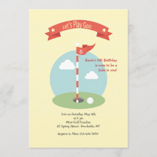 Golf Uitnodiging