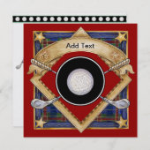 Golf Uitnodiging - SRF (Voorkant / Achterkant)