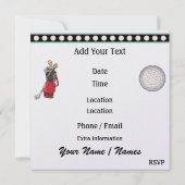 Golf Uitnodiging - SRF (Achterkant)