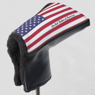 Golf USA & American Flag/States Golf Clubs Hoesjes Golfheadcover