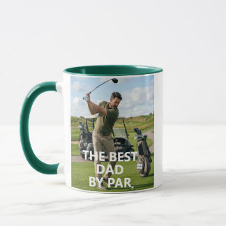 Golf Vader Fotomok - Op maat gemaakte gezichts kof Mok