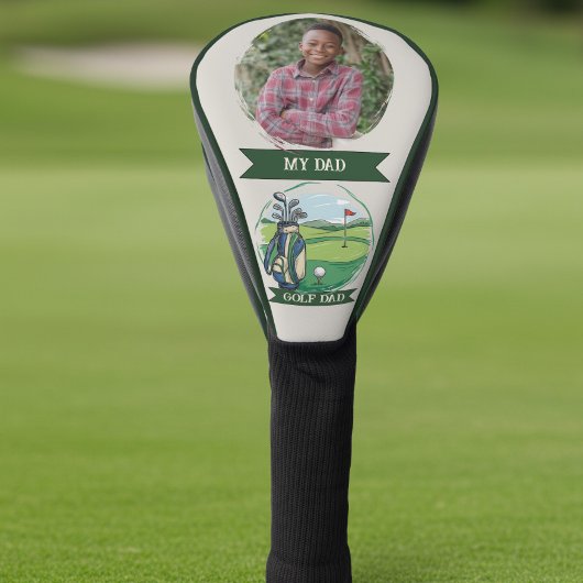 Golf Vader Gepersonaliseerd Mijn Vader Foto Driver Golfheadcover