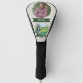 Golf Vader Gepersonaliseerd Mijn Vader Foto Driver Golfheadcover (Voorkant)