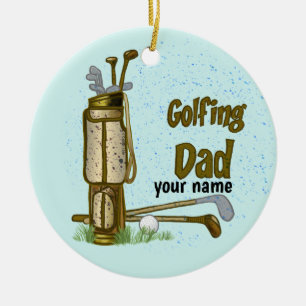 Golf Vader golf ornament