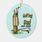 Golf Vader golf ornament (Links)