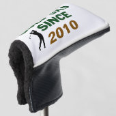 Golf Vader Sinds Jaar Vintage Design Golfheadcover (3/4 voorkant)