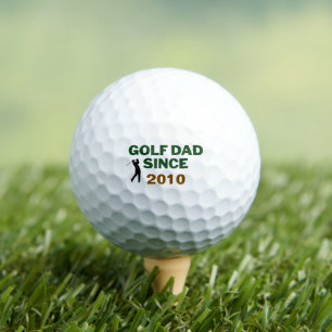 Golf Vader Sinds Jaar Vintage Ontwerp Golfballen