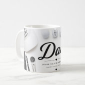 Golf Vader Vaderdag Koffiemok (Voorkant links)