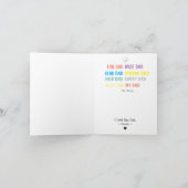 Golf Vader Vaderdag Persoonlijk Kaart (Binnen)