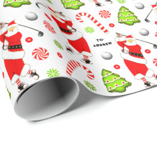 Golf Vakantie Cadeau Cadeaupapier