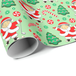 Golf Vakantie Cadeauverpakkingspapier Cadeaupapier