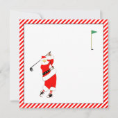 Golf Vakantie Toernooi Uitnodigingen (Voorkant)