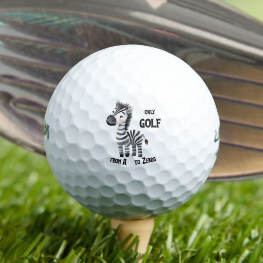 Golf van A tot Z, Zebra Golfballen