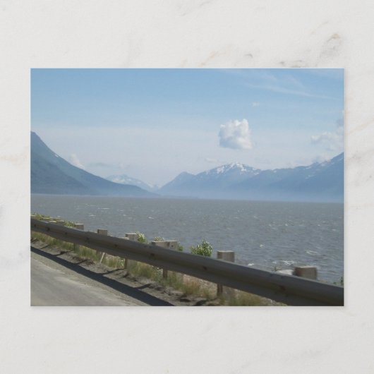 Golf van Alaska foto-briefkaart Briefkaart (Voorkant)