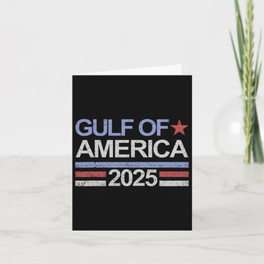Golf van Amerika 2025 Golf van Amerika Kaart (Voorkant)
