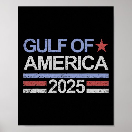 Golf van Amerika 2025 Golf van Amerika Poster (Voorkant)