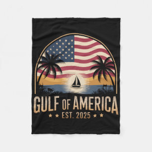 Golf van Amerika 2025  retro Amerikaanse FLA Fleece Deken