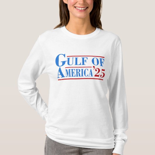 Golf van Amerika 2025 T-shirt (Voorkant)