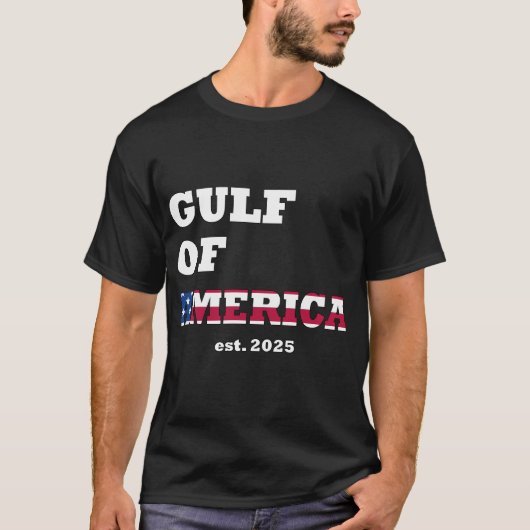 Golf van Amerika 2025 T-shirt (Voorkant)