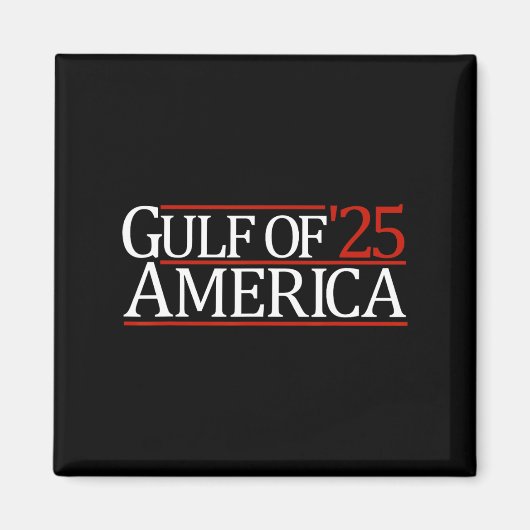 Golf van Amerika 25 2025 Golf van Amerika Magneet (Voorkant)