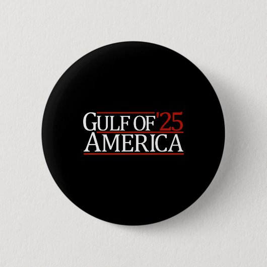 Golf van Amerika 25 2025 Golf van Amerika Ronde Button 5,7 Cm (Voorkant)