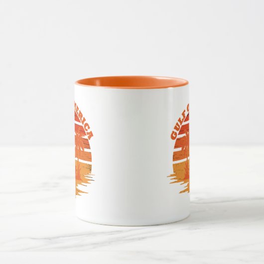 Golf van Amerika  Amerikaans patriottisch Mok (Midden)