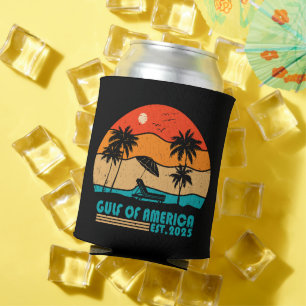 Golf van Amerika Amerikaans patriottisch ontwerp Blikjeskoeler