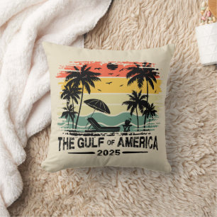 Golf van Amerika  Amerikaans patriottisch ontwerp Kussen