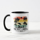 Golf van Amerika  Amerikaans patriottisch ontwerp Mok (Links)