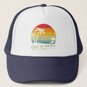 Golf van Amerika  Amerikaans patriottisch ontwerp Trucker Pet