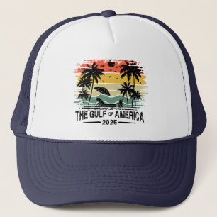 Golf van Amerika  Amerikaans patriottisch ontwerp Trucker Pet